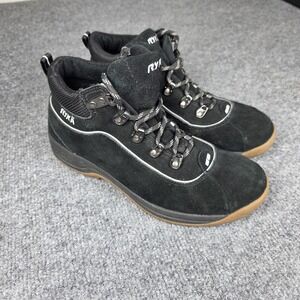 RYKA Size 7.5 Womens Terrain Hiking Boots Ghillie Black Suede K28002WBS